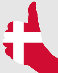 Image showing Danish finger signal