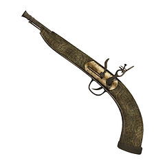 Image showing Old Gun 