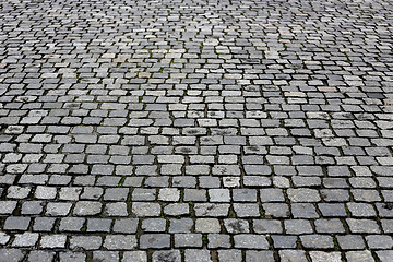 Image showing Texture paved road