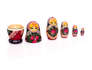 Image showing Russian nesting dolls