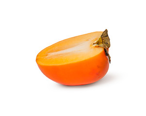 Image showing Single Half Persimmons