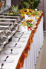 Image showing catering wedding