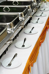 Image showing catering wedding