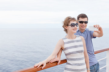 Image showing couple cruising