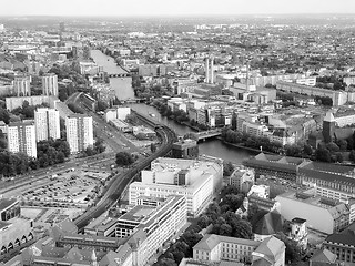 Image showing  Berlin aerial view 