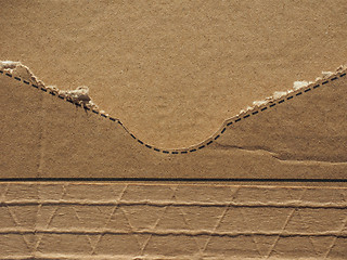 Image showing Corrugated cardboard