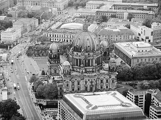 Image showing  Berlin aerial view 