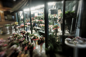 Image showing Florist’s stands 