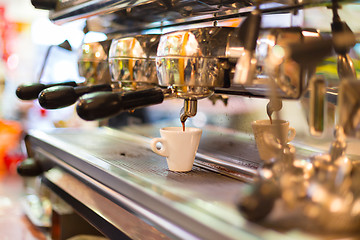 Image showing Vintage coffee machine.