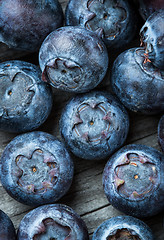 Image showing Blueberries background