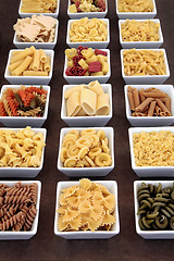 Image showing Pasta Varieties