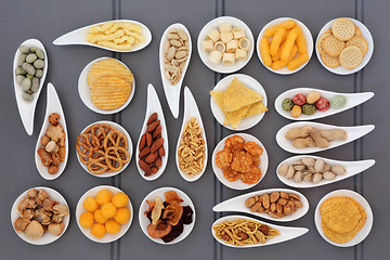 Image showing Snack Food Selection