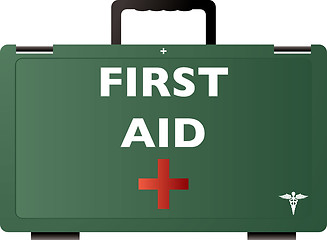 Image showing first aid green