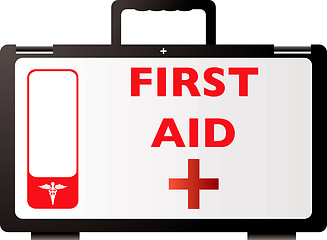 Image showing first aid red