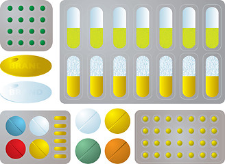 Image showing pill collection