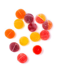 Image showing Fruitgummi on white background