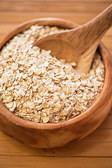 Image showing Oat flakes