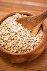 Image showing Oat flakes