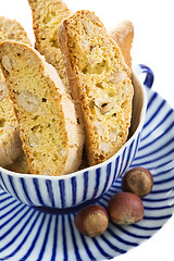 Image showing Biscotti in a cup.