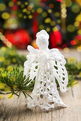 Image showing Christmas Angel handmade.