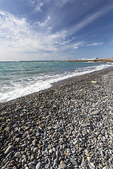 Image showing Pebble beach.