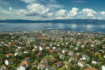 Image showing Trondheim's houses