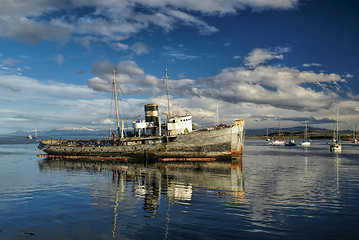 Image showing Port in Ushuaia