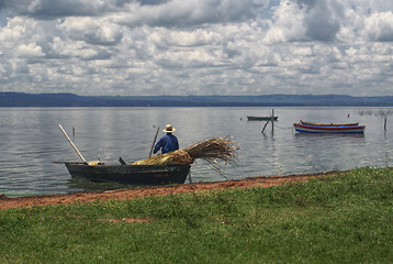 Image showing Fisherman, Paraguay