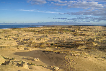 Image showing Sandy beach in Cabo Polonio