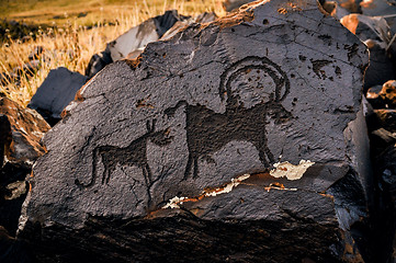 Image showing Ancient pictogram