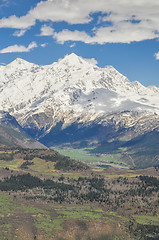 Image showing Caucasus Mountains, Svaneti