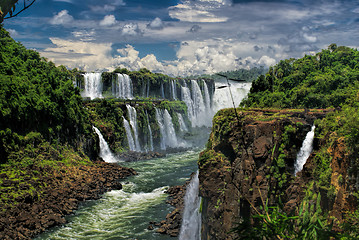 Image showing Iguazu falls