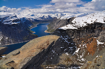 Image showing Trolltunga, Norway 