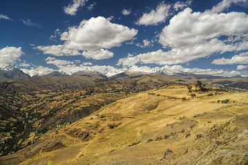 Image showing Cordillera Negra in Peru