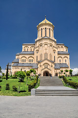 Image showing Sameba Cathedral in Tbilisi