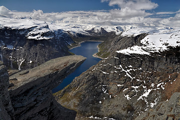 Image showing Trolltunga, Norway 