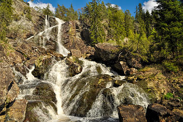 Image showing Waterfall between Sweden and Norway