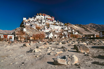 Image showing Thiksey monastery