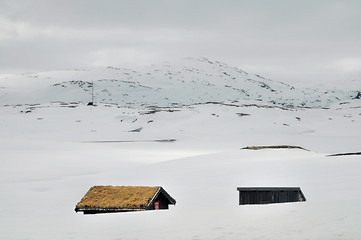 Image showing Houses in Haukeli