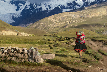 Image showing Peruvian woman