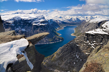 Image showing Trolltunga, Norway 