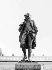 Image showing  Goethe Denkmal Leipzig 