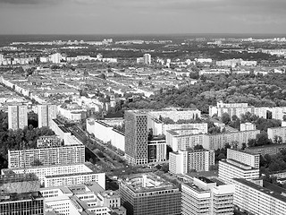 Image showing  Berlin aerial view 