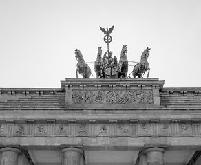 Image showing  Brandenburger Tor Berlin 