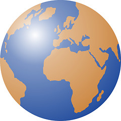 Image showing World globe