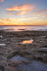 Image showing Sunset from Murrays Beach Jervis Bay