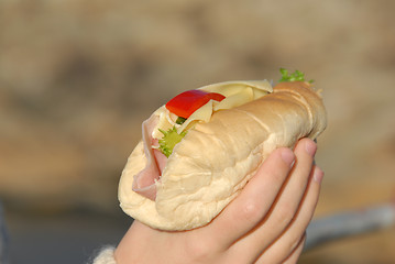 Image showing Sandwich / Baguette