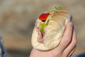 Image showing Sandwich / Baguette