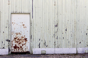 Image showing rotten door