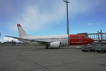 Image showing Norwegian Boeing 737